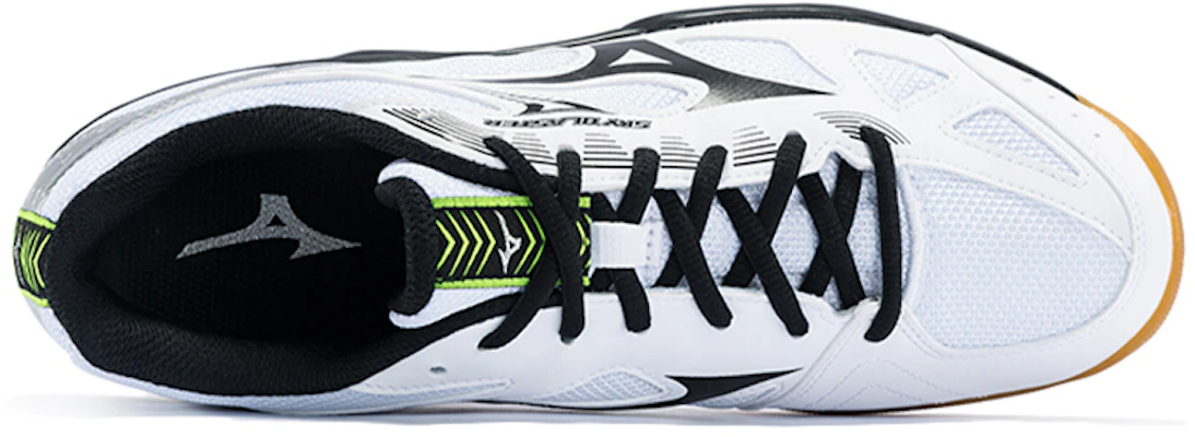 Mizuno Male Sky Blaster Badminton shoes 'White Black' 71GA194510 Shop Mizuno Male Sky Blaster Badminton shoes 'White Black' 71GA194510