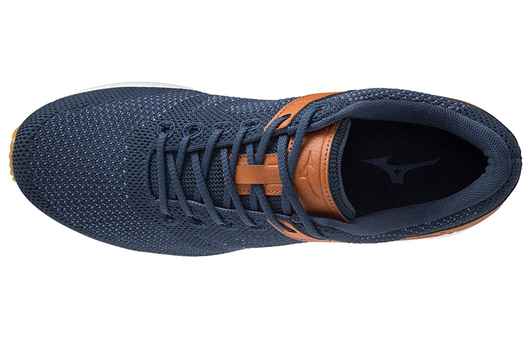 Lookbook Mizuno Me-01 復古運動休閒鞋 藍棕色