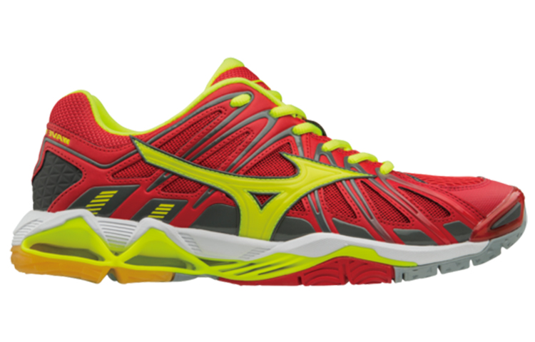 Mizuno Mizano Wave Tornado X2 'Red Yellow' 圖 2