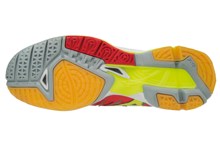 Shop Mizuno Wave Tornado X2 ''Rot Gelb'' V1GA181201
