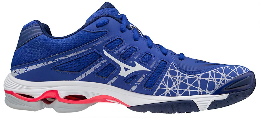 Mizuno Wave Voltage 透氣耐磨防滑排球鞋 藍 Order Mizuno Wave Voltage 透氣耐磨防滑排球鞋 藍