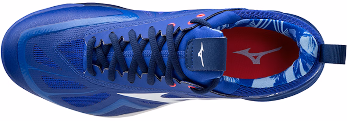 Mizuno Wave Fang Zero 'Biru Merah Muda Putih' 71GA199020 Lookbook Mizuno Wave Fang Zero 'Biru Merah Muda Putih' 71GA199020