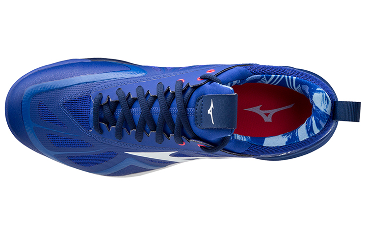 Lookbook Mizuno Mizono Wave Fang Zero 'Blue Pink White' 71GA199020