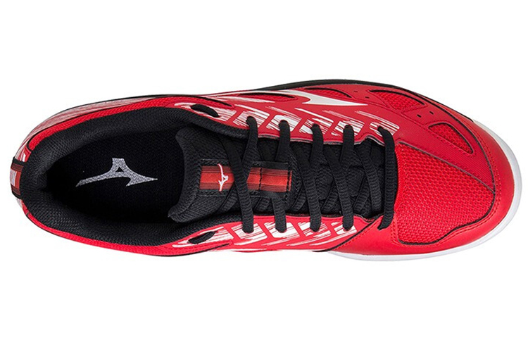 Lookbook 美津浓 Sky Blaster 2 舒適耐磨羽毛球鞋  男女同款 紅黑