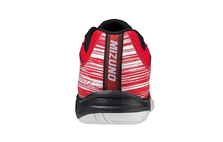 Shop 美津浓 Sky Blaster 2 舒適耐磨羽毛球鞋  男女同款 紅黑