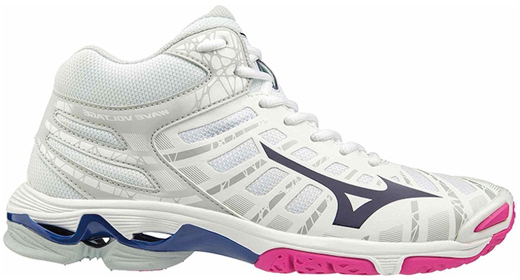 Mizuno Wave Voltage 'Putih Merah Biru' kasut sukan V1GC196516 Order Mizuno Wave Voltage 'Putih Merah Biru' kasut sukan V1GC196516