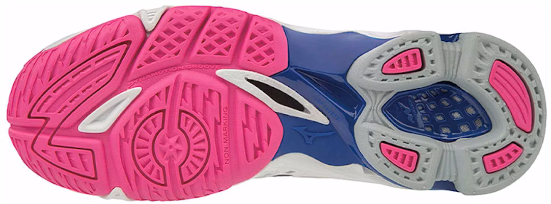 Mizuno Wave Voltage 'Putih Merah Biru' kasut sukan V1GC196516 Shop Mizuno Wave Voltage 'Putih Merah Biru' kasut sukan V1GC196516