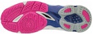 Mizuno Wave Voltage 'Putih Merah Biru' kasut sukan V1GC196516