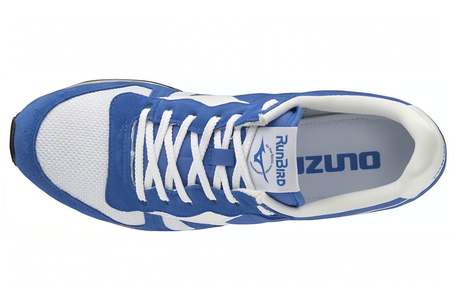 Order Mizuno ML87 'Kasut Retro Rendah Putih Biru Nyaman' D1GA190527