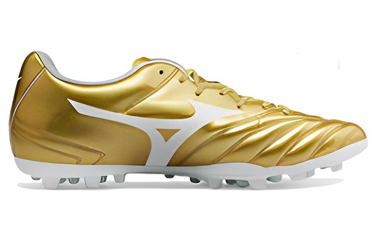 Order Mizuno Monarcida Neo 2 Select AG ''Goud Wit'' Voetbalschoenen P1GA21060950