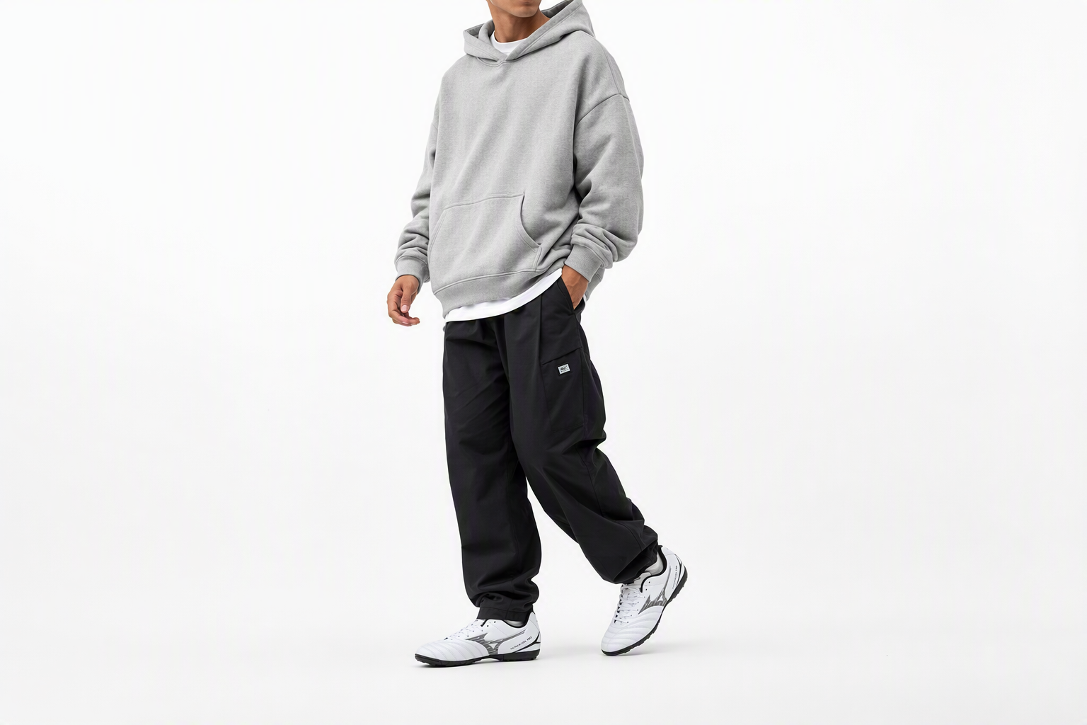Order 美津濃 Monarcida Neo III Select AS 人造草地 防滑耐磨 足球鞋 男女同款 白黑