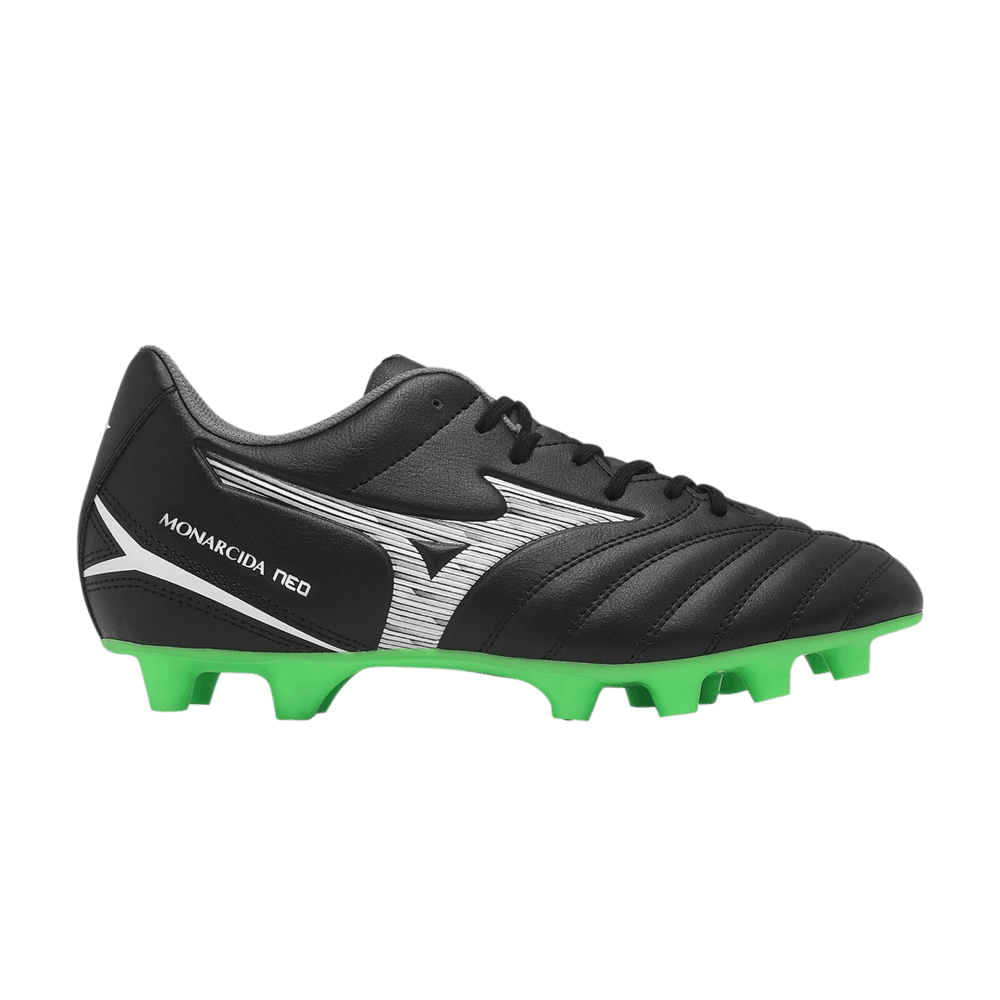 Mizuno Monarcida Neo 3 Select Wide 'Black Neo Green' P1GA252502