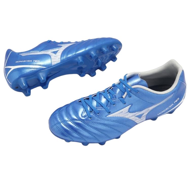 Shop Mizuno Monarcida Neo 3 Select Wide 'Laser Blue White' P1GA242527