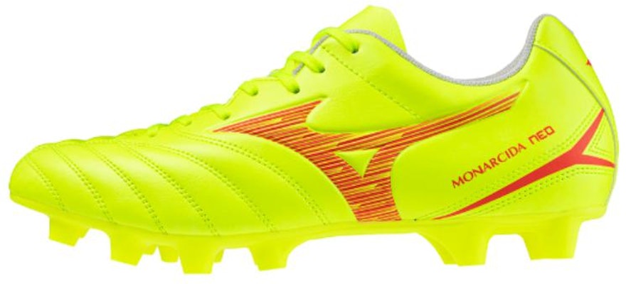 Mizuno Monarcida Neo 3 Select Wide 'Safety Yellow Fiery Coral 2' P1GA242545 Buy Mizuno Monarcida Neo 3 Select Wide 'Safety Yellow Fiery Coral 2' P1GA242545