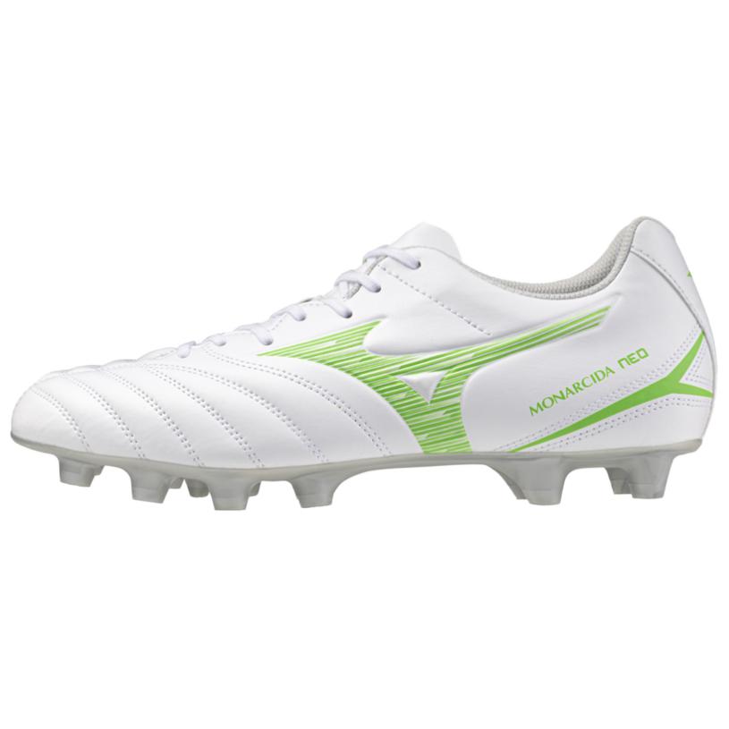 Mizuno Monarcida Neo 3 Select Wide 'White Neon Green' P1GA252537