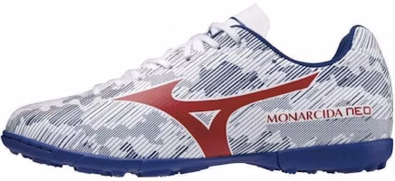 Mizuno Monarcida Neo Sala Club 'Artificial Turf Slip-Resistant White Blue' Q1GB212362 Mizuno Monarcida Neo Sala Club 'Artificial Turf Slip-Resistant White Blue' Q1GB212362