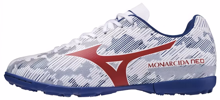 Mizuno Monarcida Neo Sala Club 'Artificial Turf Slip-Resistant White Blue' Q1GB212362 Buy Mizuno Monarcida Neo Sala Club 'Artificial Turf Slip-Resistant White Blue' Q1GB212362