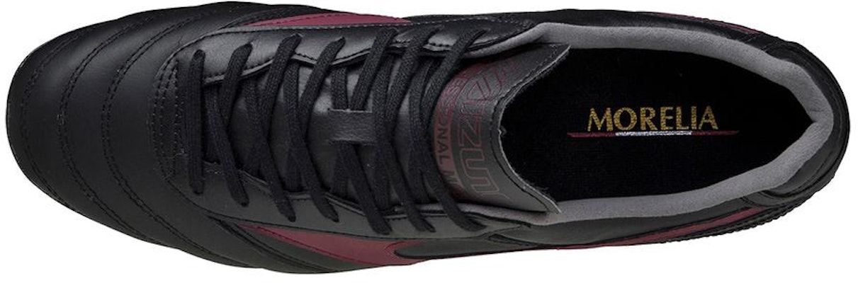 미즈노 모렐리아 2 엘리트 '블랙 레드 컴포트' (Mizuno Morelia 2 Elite 'Black Red Comfort') P1GA211200 Shop 미즈노 모렐리아 2 엘리트 '블랙 레드 컴포트' (Mizuno Morelia 2 Elite 'Black Red Comfort') P1GA211200
