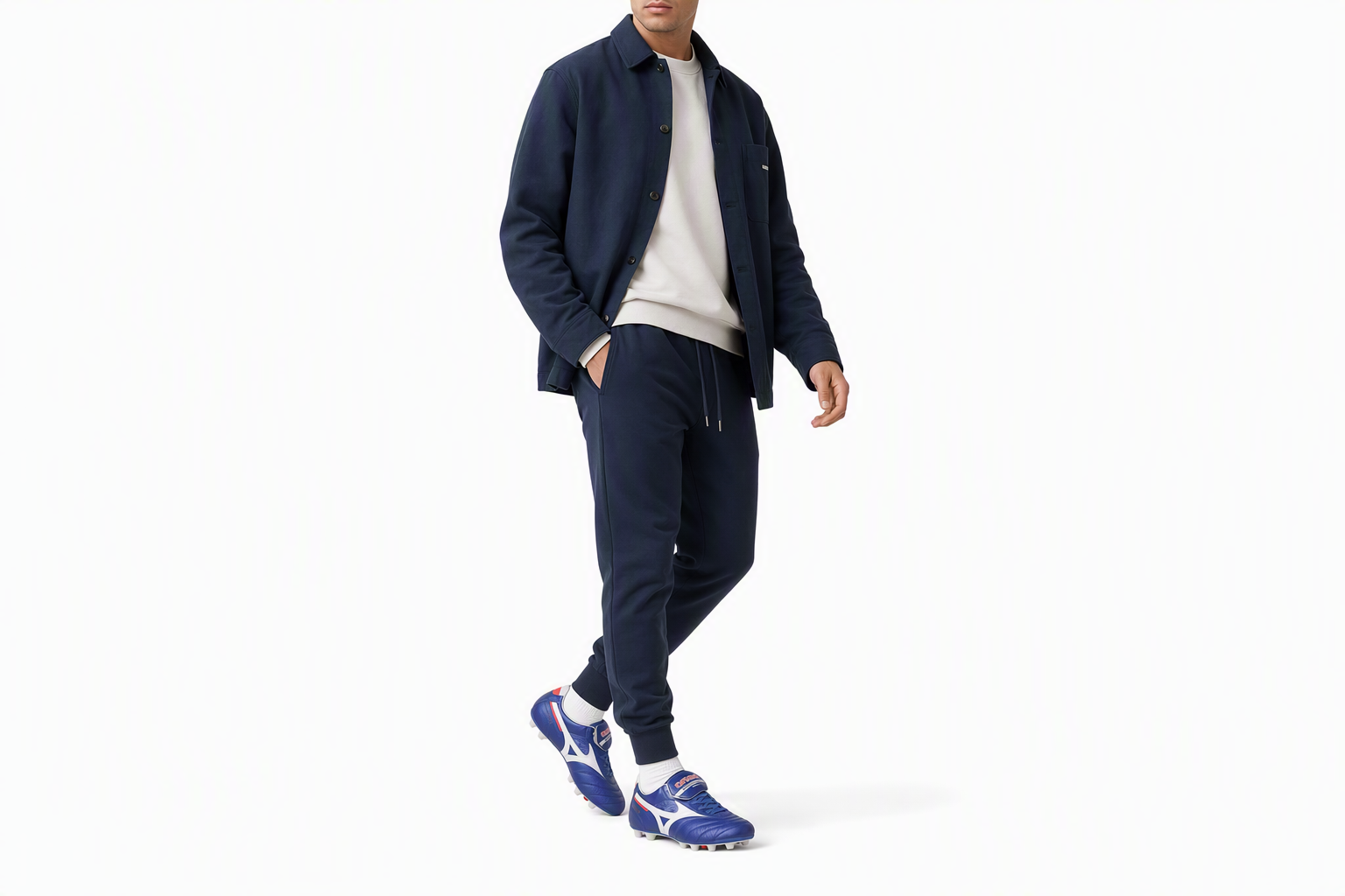 Order 美津濃 Morelia 2 日本款 訓練足球鞋 藍色