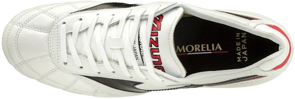 Mizuno Morelia 2 Japón Lengua Corta 'Blanco Negro' P1GA200109 Lookbook Mizuno Morelia 2 Japón Lengua Corta 'Blanco Negro' P1GA200109