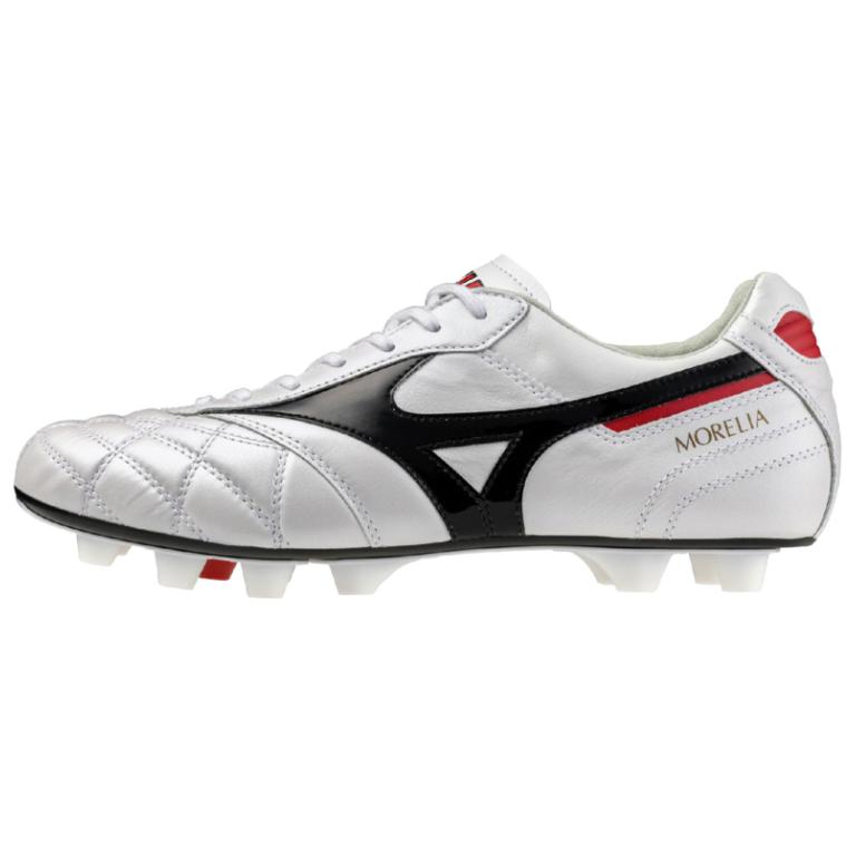 Mizuno Morelia 2 Japan Silver/Grey Soccer Cleats - Comfortable & Versatile P1GA250209