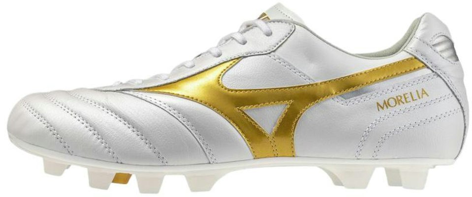 Mizuno MORELIA 2 JAPAN White Gold Soccer Cleats Comfortable & Soft P1GA260150 Buy Mizuno MORELIA 2 JAPAN White Gold Soccer Cleats Comfortable & Soft P1GA260150