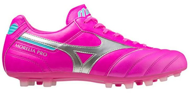 Lookbook Mizuno Morelia 2 Pro Ag 人工草坪 防滑耐磨輕便 足球鞋 男款 粉