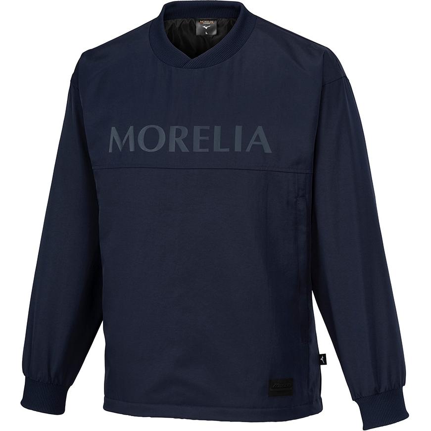 Mizuno Morelia FW24 Vintage Woven Pullover Sweatshirt Unisex P2MEB555