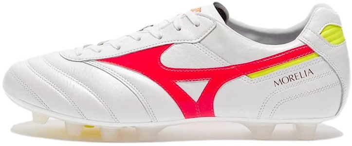 ミズノ モレリア II 白赤 (Mizuno Morelia II Shiro Aka) P1GA230164 Buy ミズノ モレリア II 白赤 (Mizuno Morelia II Shiro Aka) P1GA230164