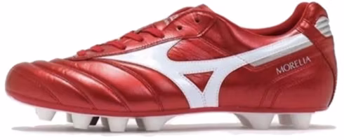 Mizuno Morelia II Elite MD 'Risk Red White' P1GA221260 Mizuno Morelia II Elite MD 'Risk Red White' P1GA221260