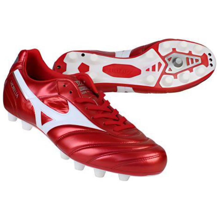 Shop 美津浓 Morelia II 日本版‘红’足球鞋 P1GA220160