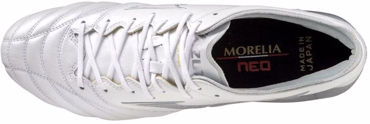 Mizuno Morelia Neo3 III Japan Soccer Cleats 'White Grey' P1GA238004 Lookbook Mizuno Morelia Neo3 III Japan Soccer Cleats 'White Grey' P1GA238004
