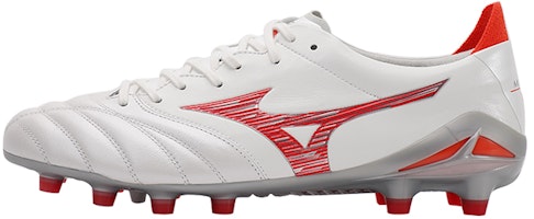 Mizuno Morelia Neo4 IV Japan Football Soccer Cleats 'White Red' P1GA243060 Mizuno Morelia Neo4 IV Japan Football Soccer Cleats 'White Red' P1GA243060