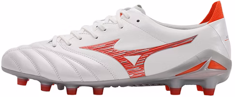 Mizuno Morelia Neo4 IV Japan Football Soccer Cleats 'White Red' P1GA243060 Mizuno Morelia Neo4 IV Japan Football Soccer Cleats 'White Red' P1GA243060