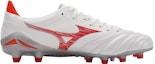 Order Mizuno Morelia Neo4 IV Jepun But Bola Sepak 'Putih Merah' P1GA243060