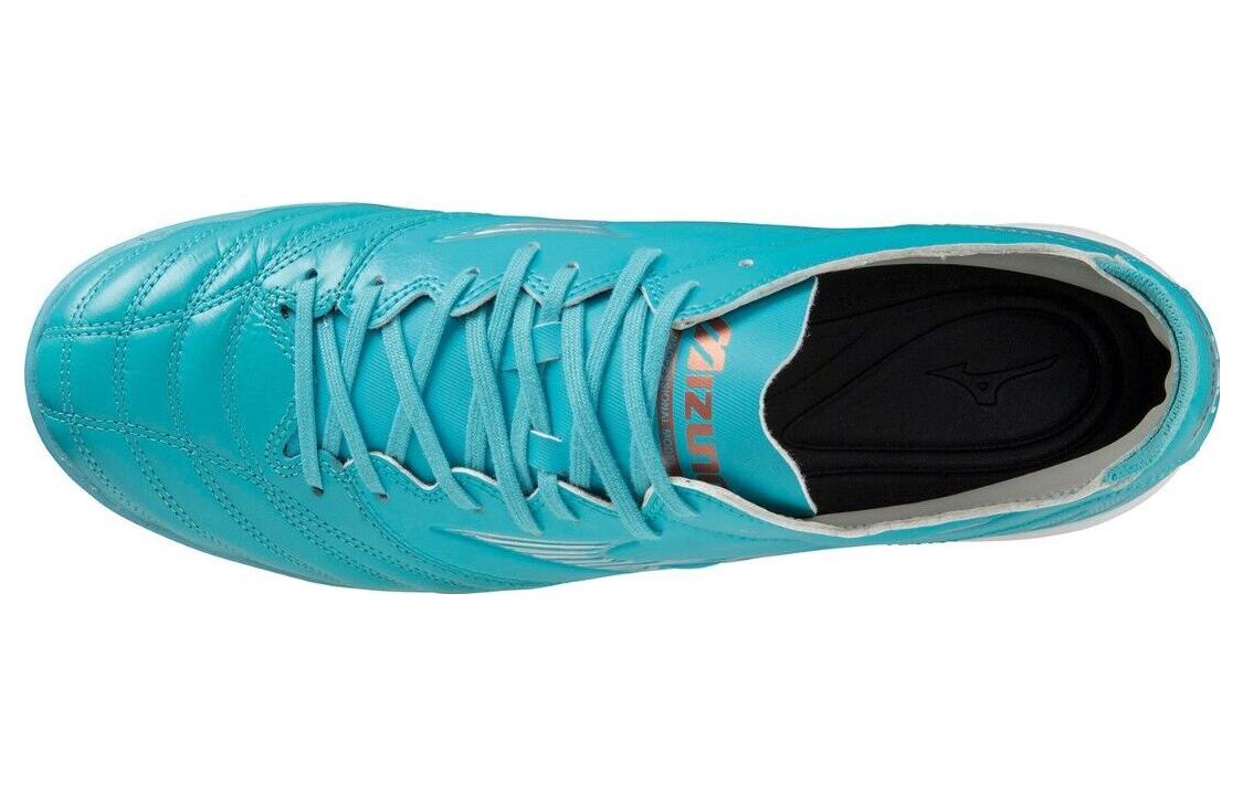 Lookbook Mizuno Morelia Neo 3 TF AS 人造草地 輕便耐磨防滑 足球鞋 藍色