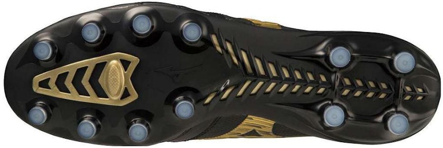 Mizuno Morelia Neo 舒適 AG(膠質短釘)防滑耐磨 足球鞋 男女同款 黑金 Purchase Mizuno Morelia Neo 舒適 AG(膠質短釘)防滑耐磨 足球鞋 男女同款 黑金
