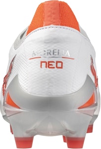 美津濃 Morelia Neo IV 皮革防滑耐磨足球鞋 男女同款 白色 Shop 美津濃 Morelia Neo IV 皮革防滑耐磨足球鞋 男女同款 白色