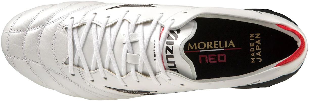 美津浓Morelia Neo IV AG 足球鞋 '白黑' P1GA233009 Lookbook 美津浓Morelia Neo IV AG 足球鞋 '白黑' P1GA233009