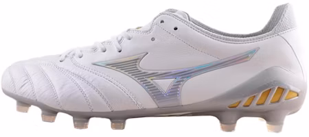 Mizuno Morelia Neo3 III Japan Soccer Cleats 'White Grey' P1GA238004 Mizuno Morelia Neo3 III Japan Soccer Cleats 'White Grey' P1GA238004