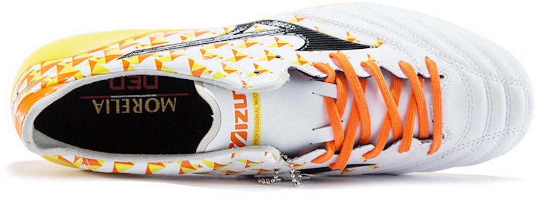 Mizuno Morelia Neo II MD 'White Yellow' P1GA185345 Shop Mizuno Morelia Neo II MD 'White Yellow' P1GA185345