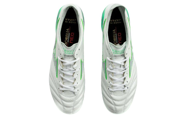 Lookbook 미즈노 모렐리아 네오 III 화이트 그린 (Mizuno Morelia Neo III 화이트 그린) P1GA228037