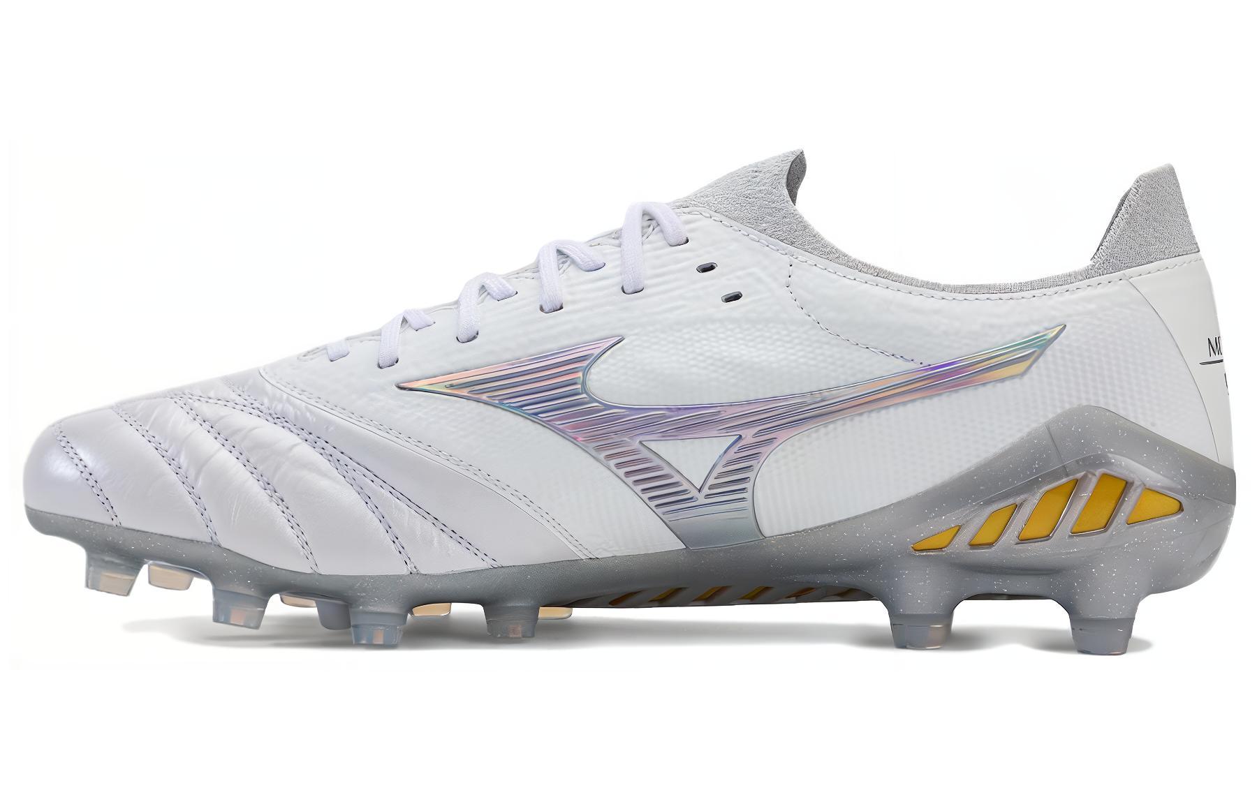 Mizuno Morelia Neo III Football Cleats 'White Light Grey' P1GA239004