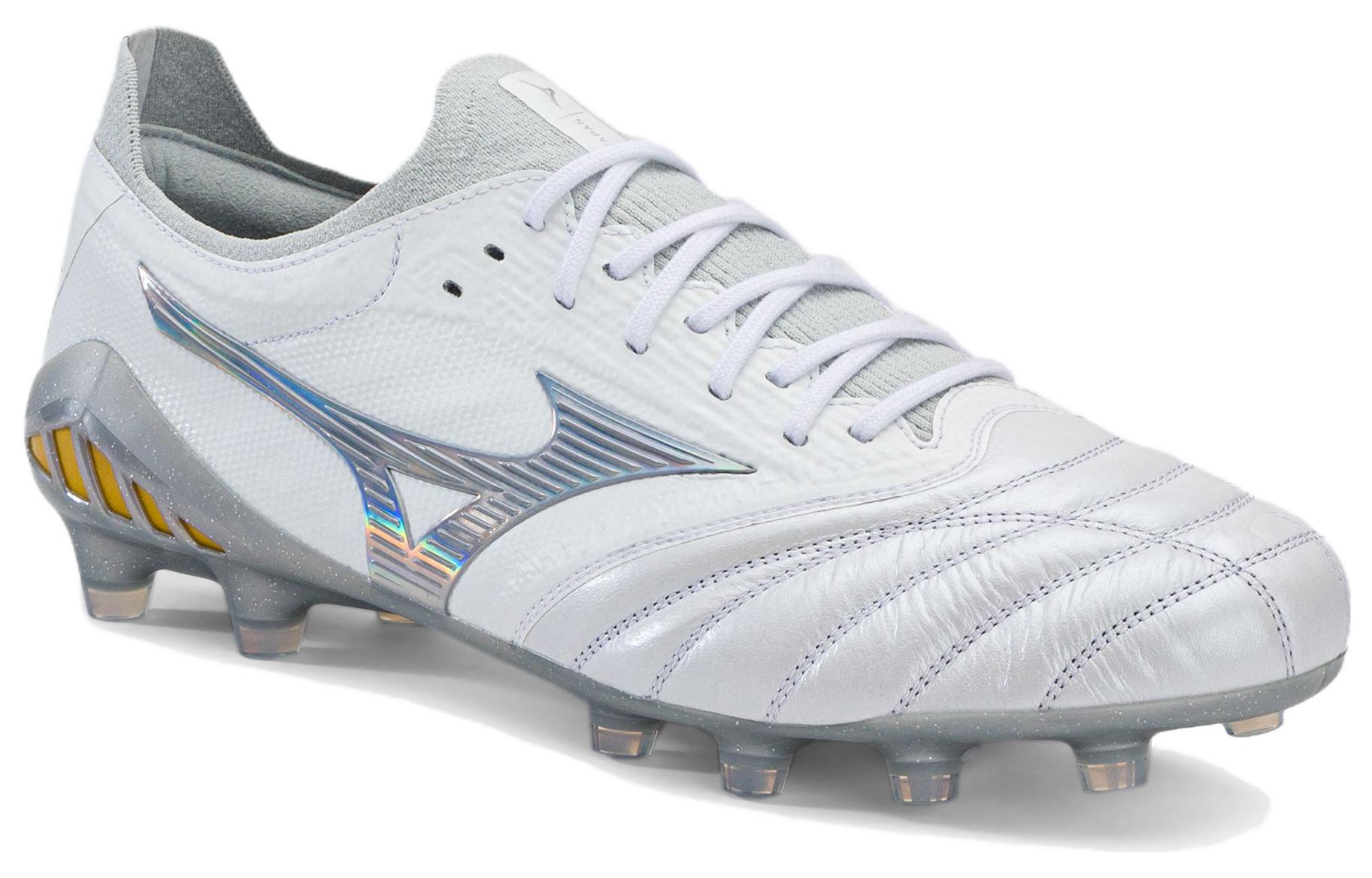 Lookbook 미즈노 모렐리아 네오 III 축구화 '화이트 라이트 그레이' P1GA239004