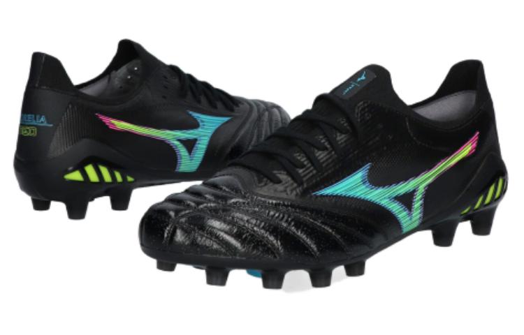 Lookbook Mizuno Morelia Neo III Jepang 'Hitam Multicolor' P1GA209018