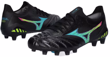 Lookbook Mizuno Morelia Neo III 日本款 人造草地 減震防滑耐磨 足球鞋 男女同款 黑彩