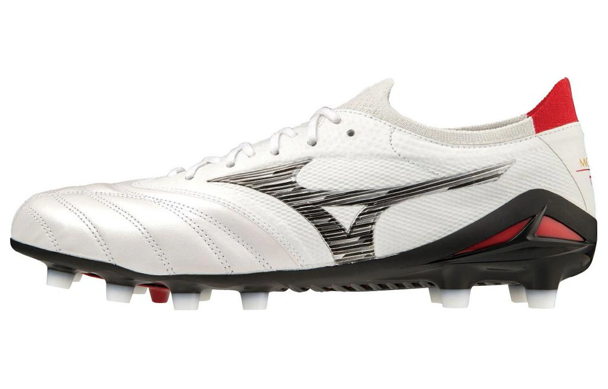 Mizuno Morelia Neo III Made in Japan FG 'White Black Red'