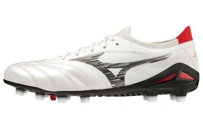 Mizuno Morelia Neo III Made in Japan FG 'White Black Red'