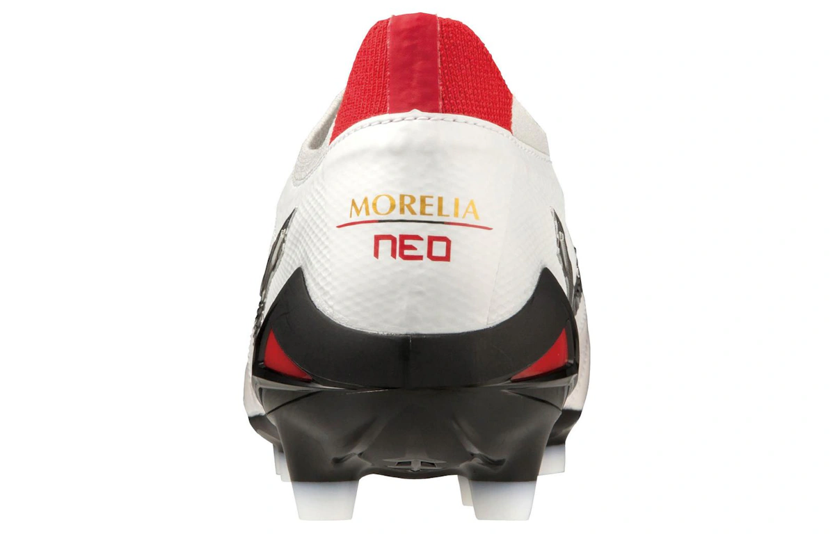 Mizuno Morelia Neo III Made in Japan FG 'White Black Red'