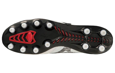 Mizuno Morelia Neo III Made in Japan FG 'White Black Red'